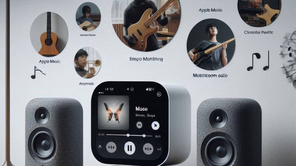 Supports Apple Music, Stereo Pairing, and Multiroom Audio