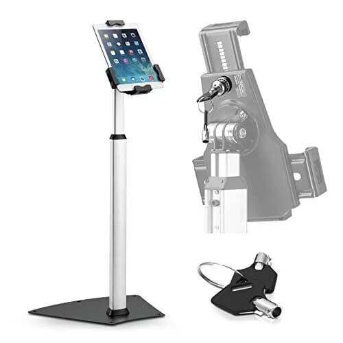 floor standing iPad stand