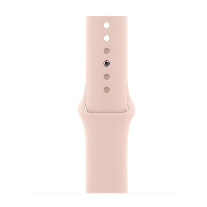 Waterproof silicone band on Apple Watch for swimming