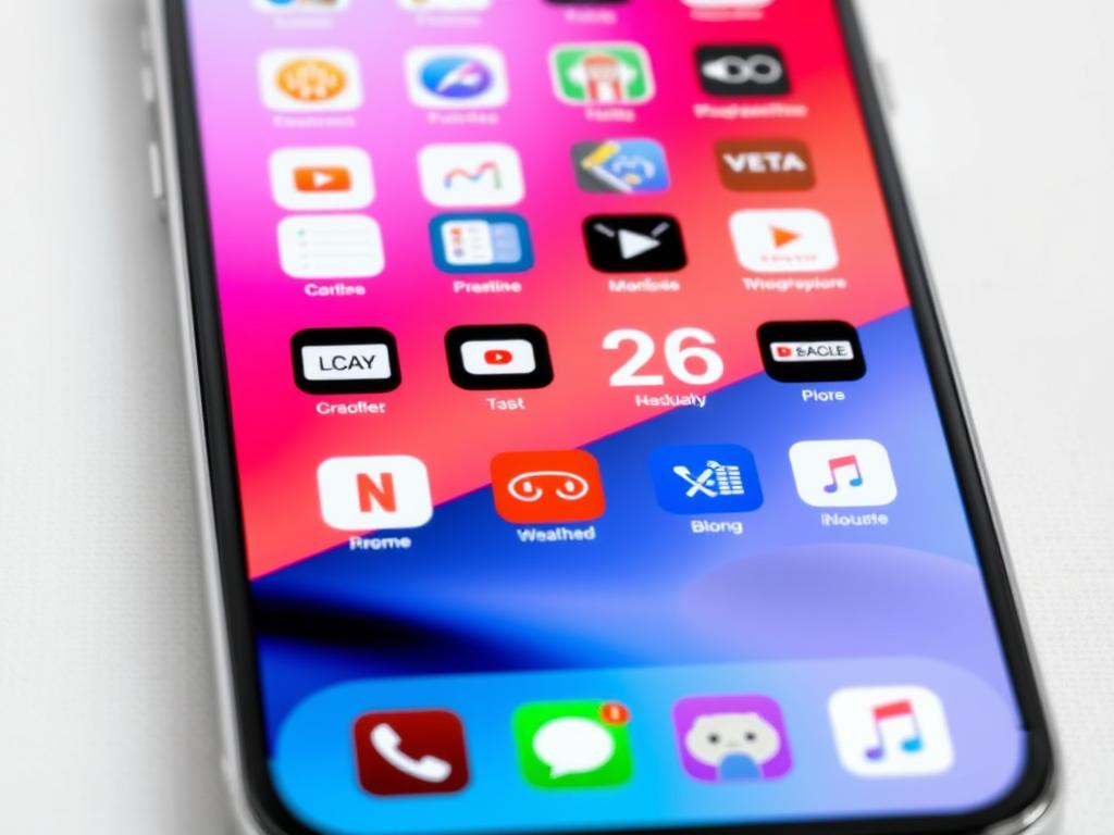 iOS26 user interface